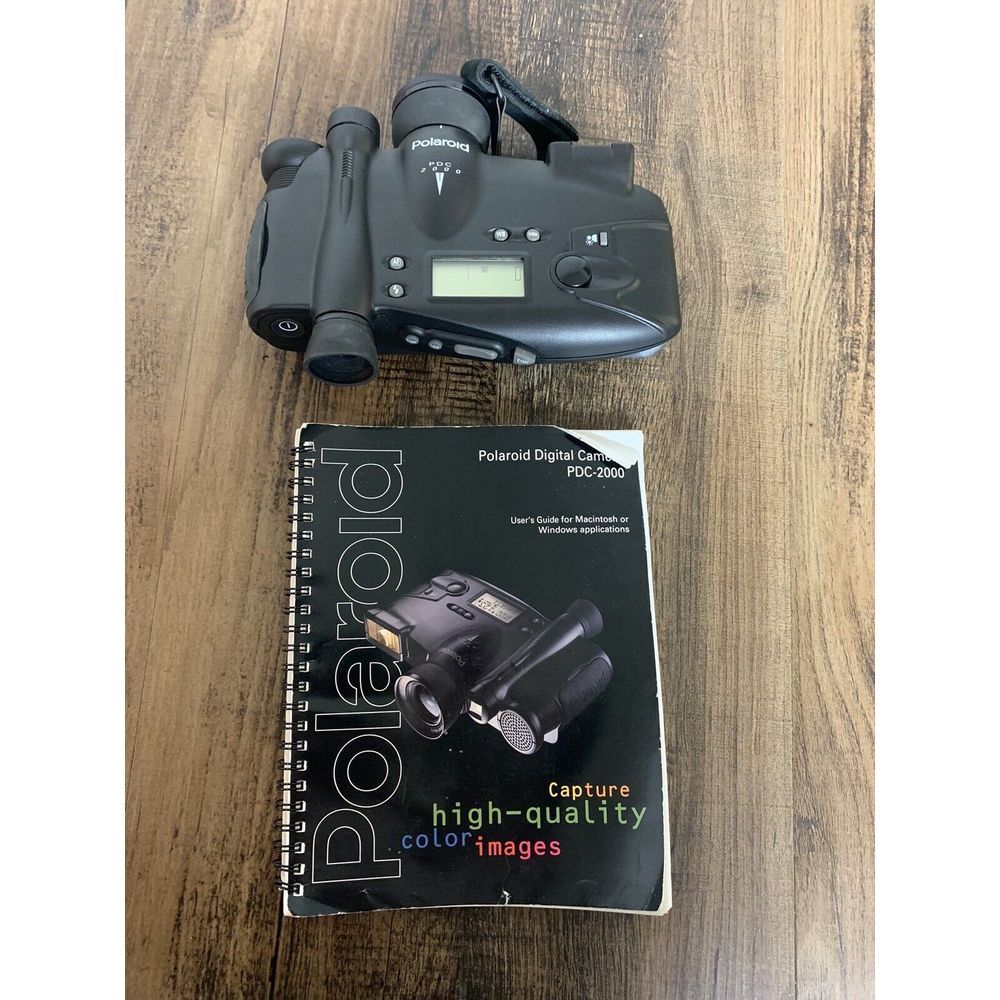 POLAROID PDC-2000 DIGITAL CAMERA, COLLECTABLE VINTAGE 1996,‎ MSRP $2495